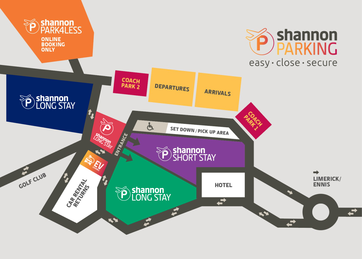 Shannon Airport Long Term Car Park www.shannonairport.ie